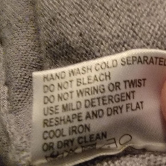 Shu Shu Womens Gray Knitted Long Sleeve Button Front Peplum Sweater Size Small - Picture 6 of 9